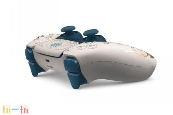 索尼宣布即将发售一款《原神》主题的DualSense无线手柄限定版。 
