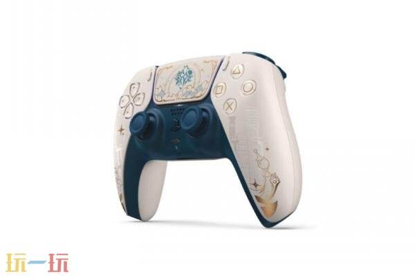 索尼宣布即将发售一款《原神》主题的DualSense无线手柄限定版。 
