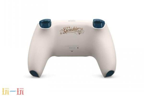 索尼宣布即将发售一款《原神》主题的DualSense无线手柄限定版。 
