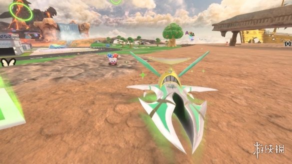 《卡比的驭天飞行者》城市试炼中出现的怪异现象：野生载具竟然选择躲避玩家的追击