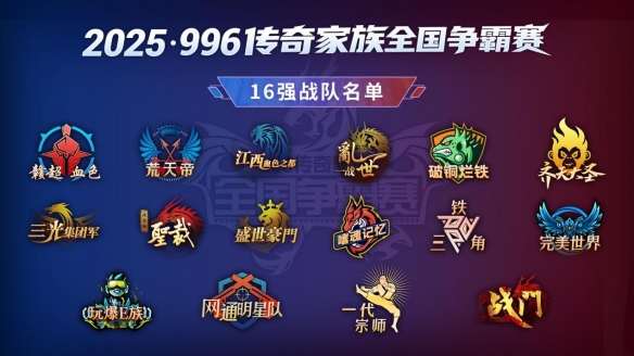 随着八强的团队尘埃落定，996传奇家族全国争霸赛已全面迈入下一阶段的激烈角逐