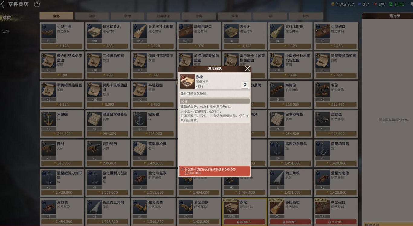 《大航海时代：起源》中配件的制作地点详尽解析