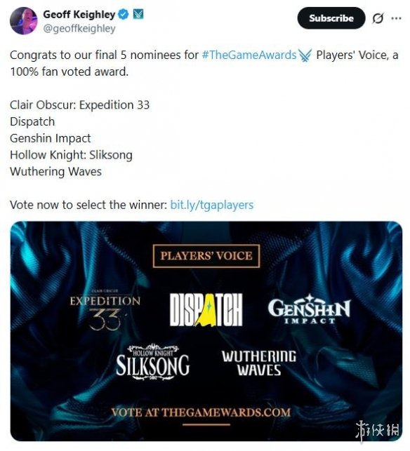 对手实力过于强大！《超英派遣中心》在TGA入围名单中面对众多强敌！