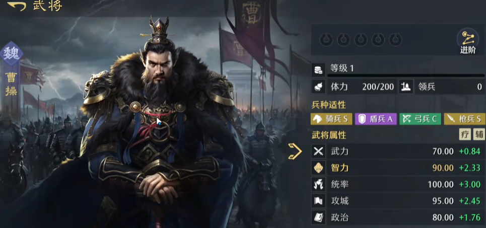 《九牧之野》中的橙色级别武将介绍