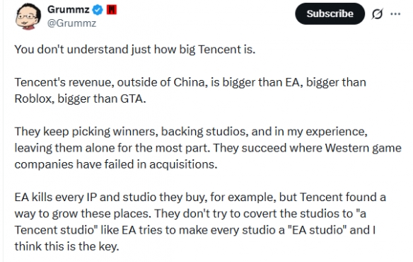 令人钦佩的认可！埃隆·马斯克高度评价腾讯游戏：展现出极佳的品味  
