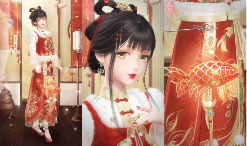 《闪耀暖暖》推出以“花开曈曈•虎佑祺安”为主题的春季庆典，系列福利活动同步开启。 

