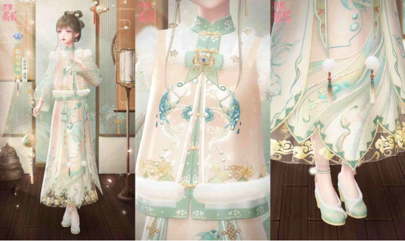 《闪耀暖暖》推出以“花开曈曈•虎佑祺安”为主题的春季庆典，系列福利活动同步开启。 

