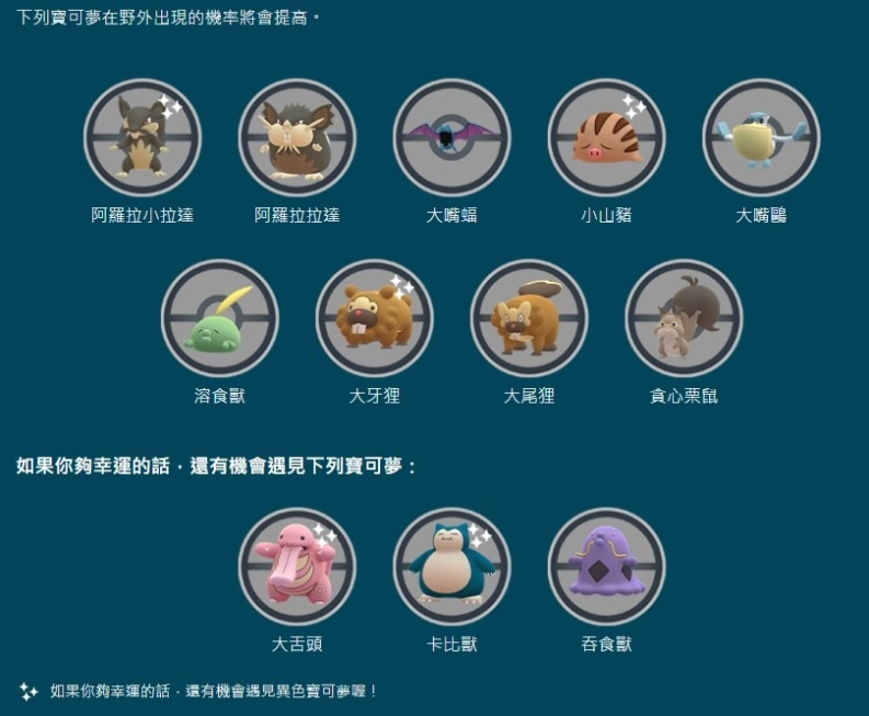 《宝可梦GO》迎来了“爱吃的大胃王”特别活动，究极异兽“恶食大王”首次亮相

