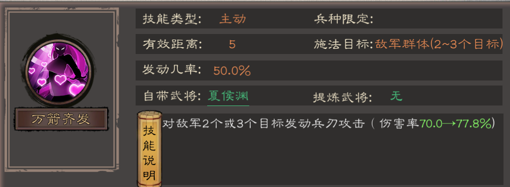 《三国乱世霸王》中,关于武将夏侯渊的详细攻略介绍 《三国乱世霸王》中,关于武将夏侯渊的详细攻略介绍