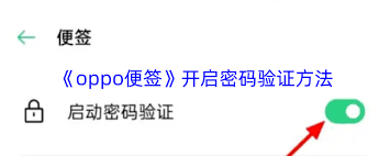 如何在OPPO便签中设定密码以及启用加密保护？