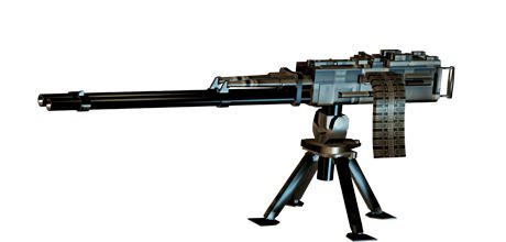 《抢滩登陆3D》中的多管重机枪武器详解