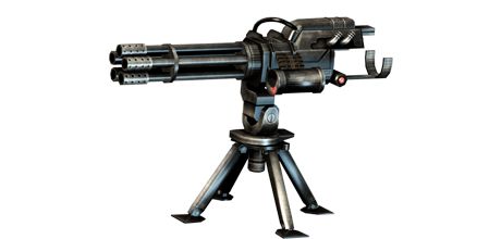 《抢滩登陆3D》中的多管重机枪武器详解