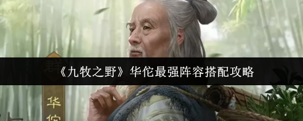 《九牧之野》中华佗最优阵容配置指南