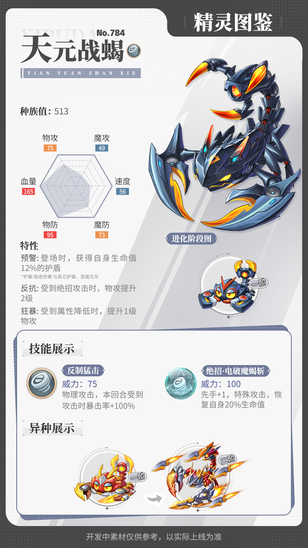 《西普大陆》中的天元战蝎精灵所具备的技能解析 《西普大陆》中的天元战蝎精灵所具备的技能解析