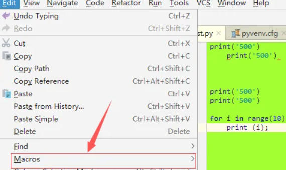 PyCharm中如何进行宏的录制——详细步骤解析