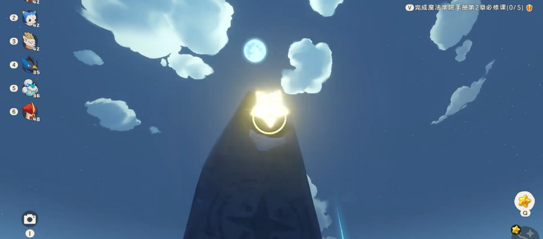 《洛克王国：世界》中的星霜崖地区跑图指南