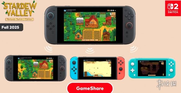 《星露谷物语》在Switch2平台上的意外惊喜上线!原版游戏用户可享受免费升级服务
《星露谷物语》在Switch2平台上的意外惊喜上线!原版游戏用户可享受免费升级服务