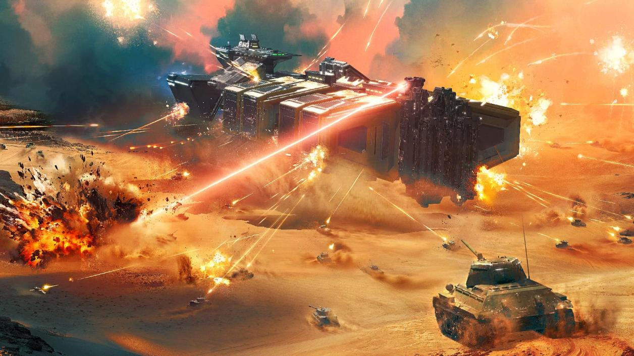 战舰轰然突进，钢铁力量极速支援！《无尽的拉格朗日》与《坦克世界闪击战》携手开启全新合作 

