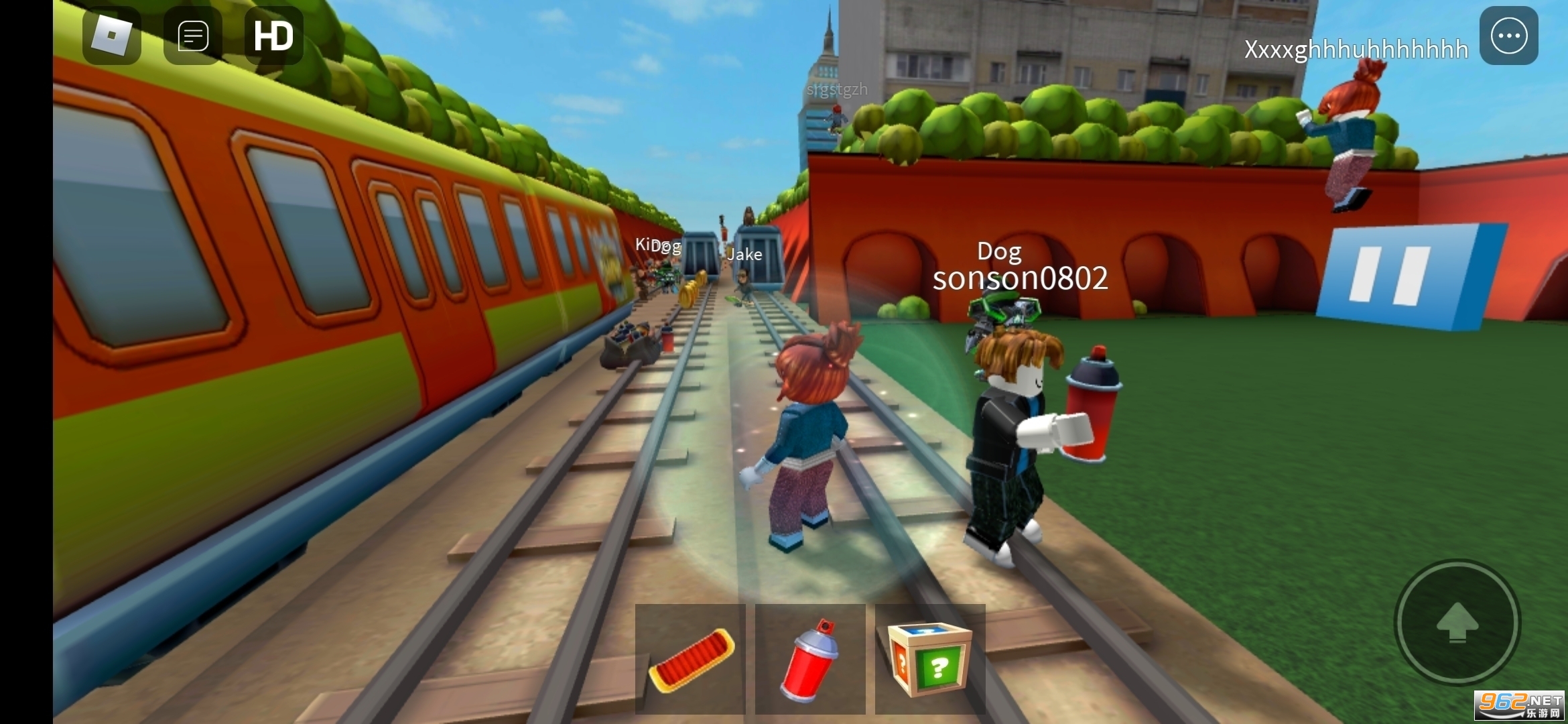 roblox地铁跑酷手机版