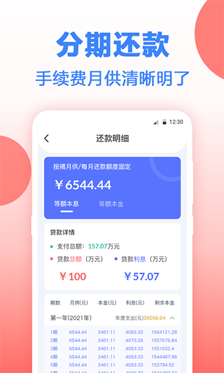 安家房贷计算器