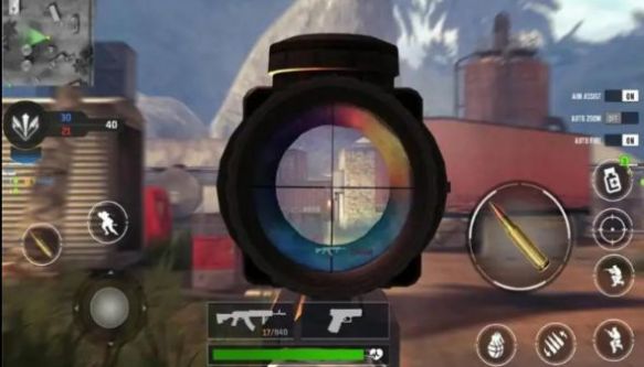 枪区射击游戏