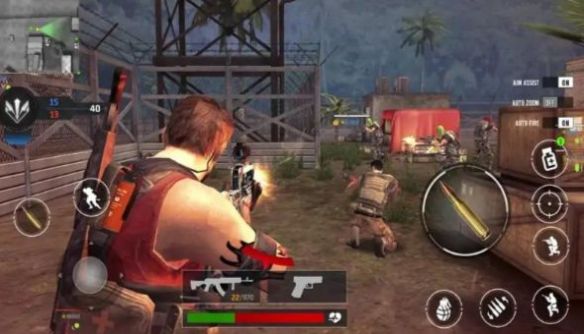 枪区射击游戏
