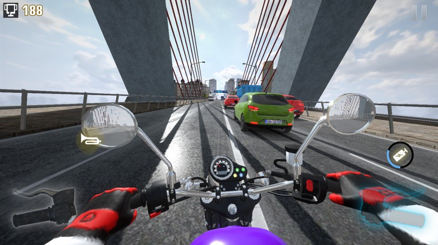 真实摩托锦标赛：极限超车