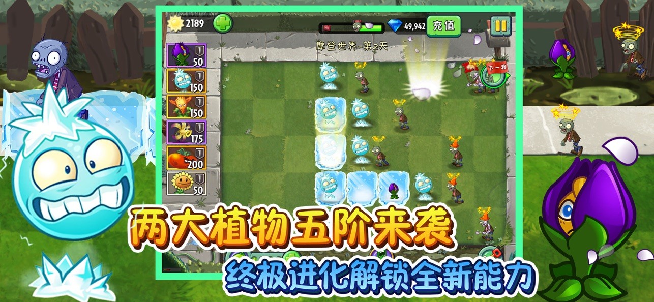 植物大战僵尸2迎元旦