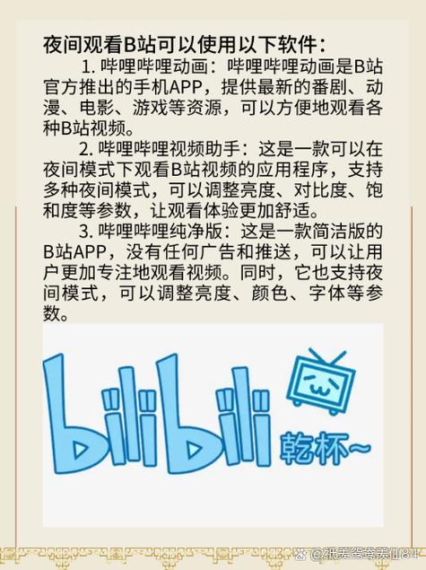 适合晚上一个人看B站软件