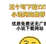 宜搜小说下载txt电子书免费下载