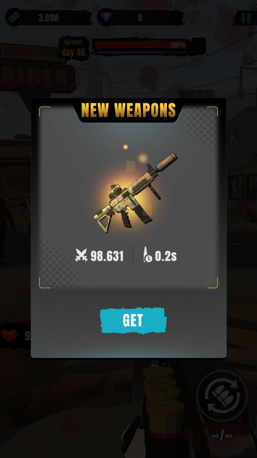 僵尸生存射击战争中文版