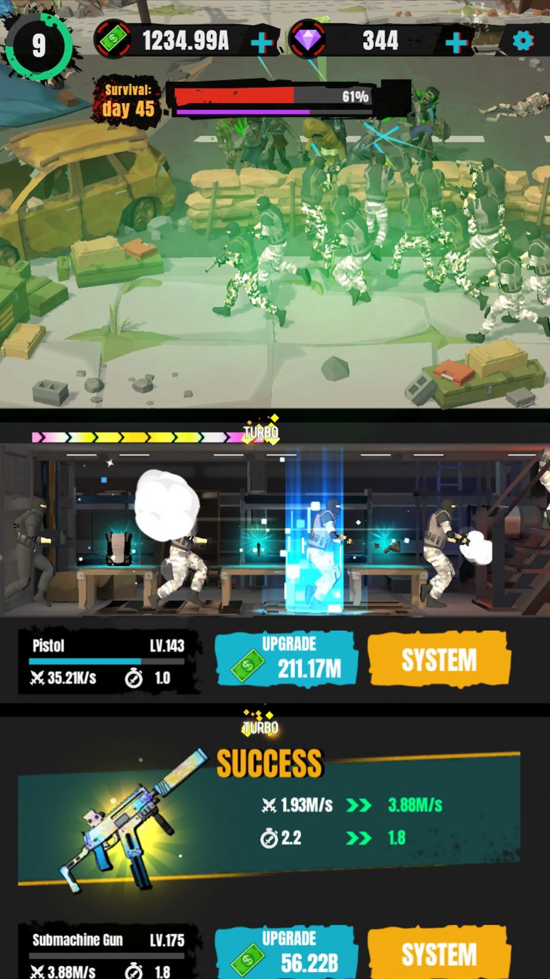 僵尸生存射击战争中文版