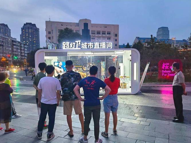 户外悠闲直播间