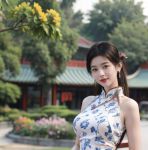 旗袍美女前凸后翘视频