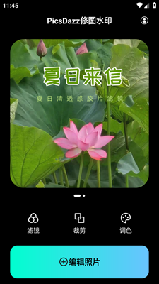 PicsDazz修图水印