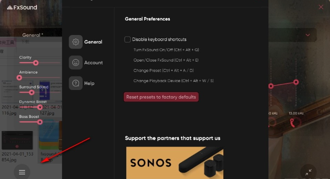 fxsound吃鸡均衡器