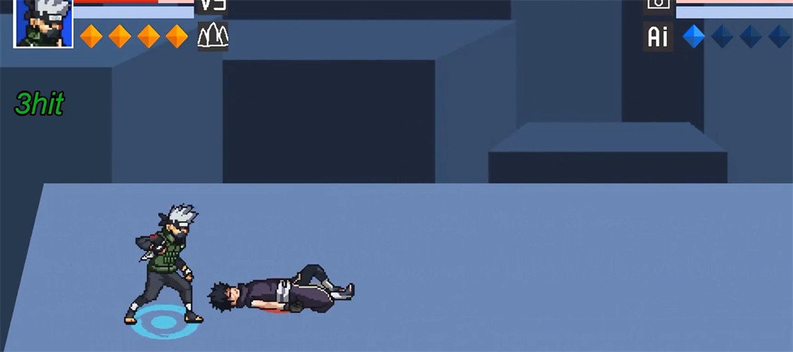 像素火影机械鸣人版