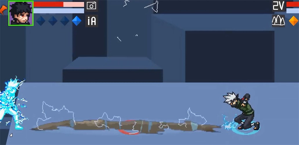 像素火影机械鸣人版