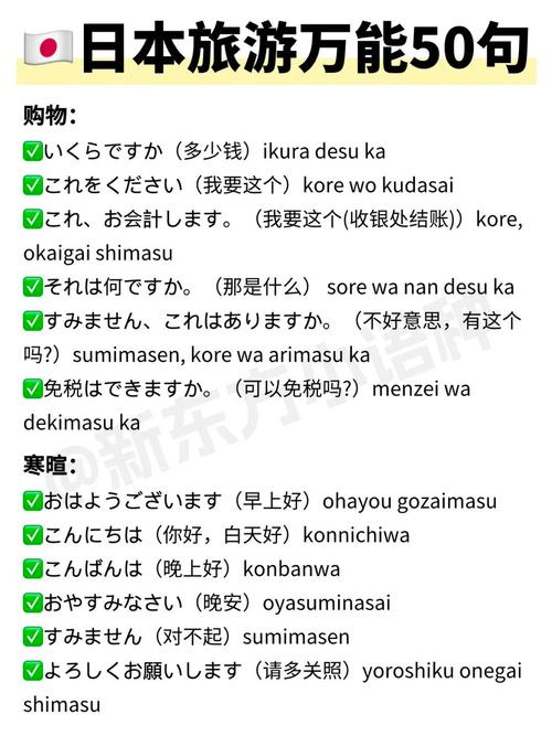 旅游日语