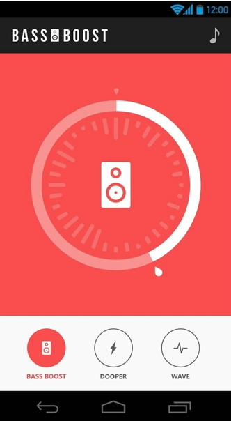 重低音音效增强器(BassBoost)