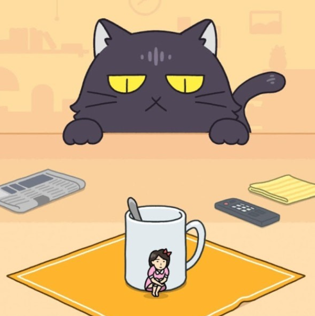 豆腐少女躲猫猫