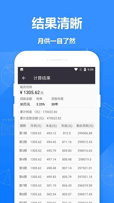 安居房贷计算器手机版