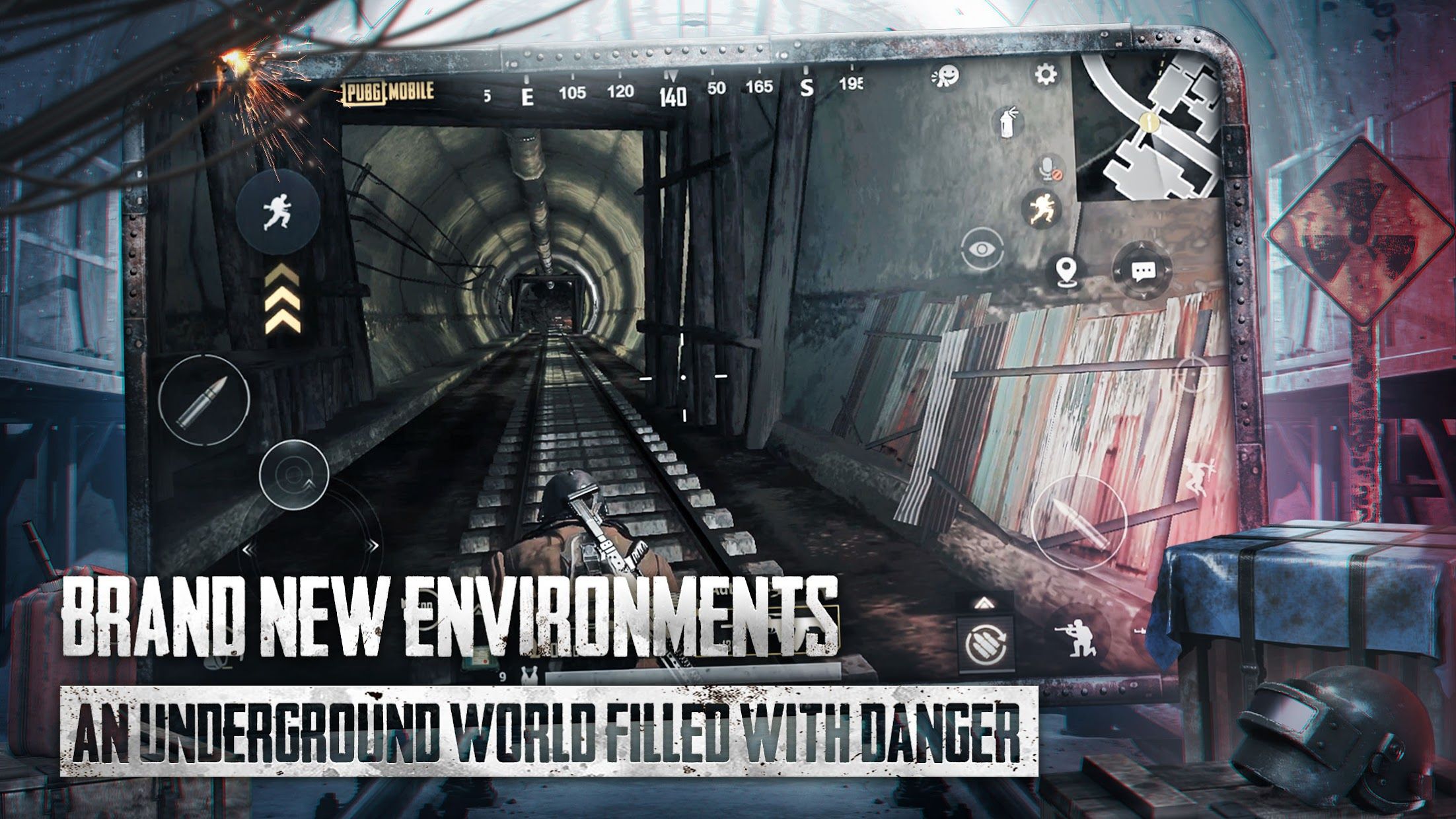 pubg地铁逃生测试服