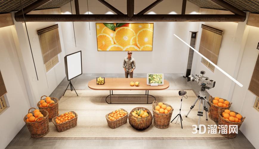 橙子直播大厅入口