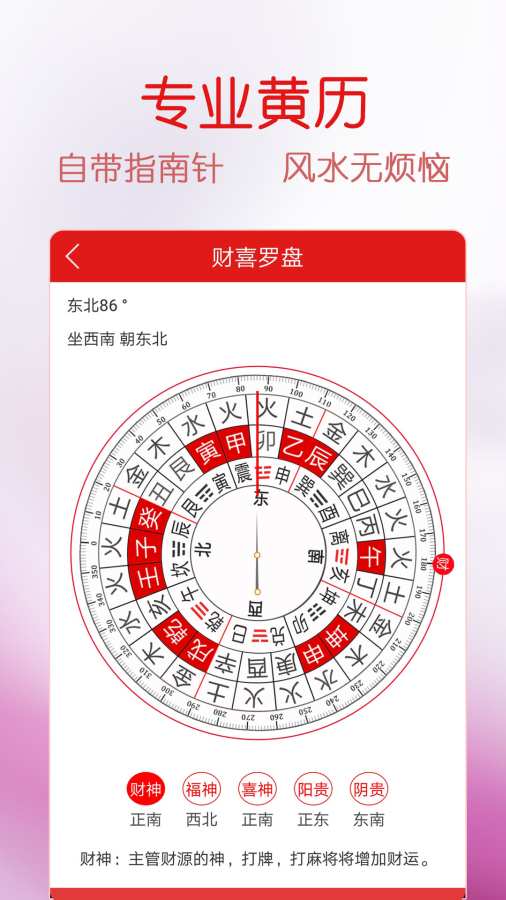 万年历福历