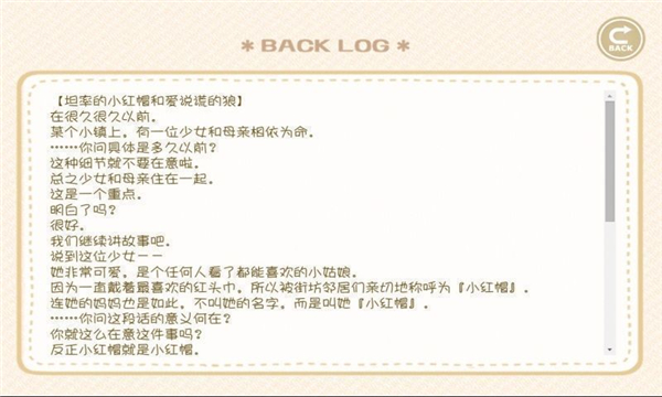 坦率的小红帽和爱撒谎的狼先生中文版